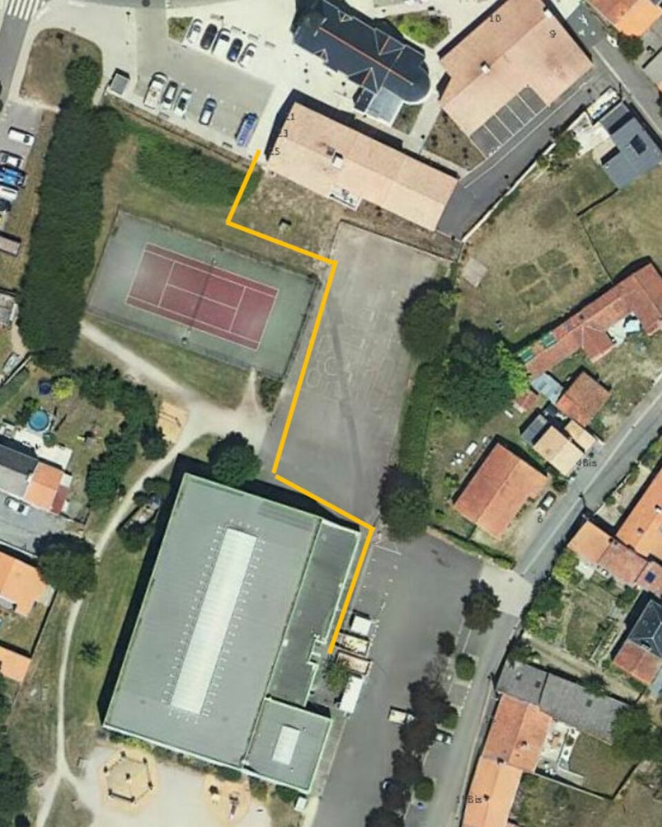 ⚠ Fermeture temporaire du parking de la salle omnisports de Saint-Léger-les-Vignes