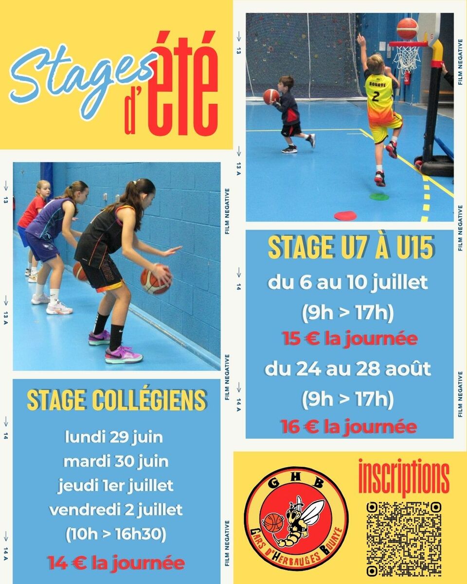 stages d'été