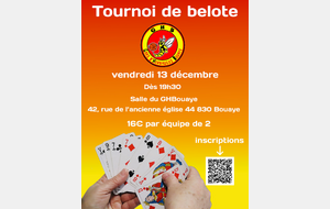 tournoi de belote