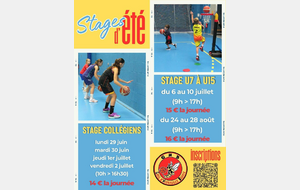 stages d'été