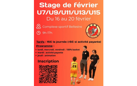 Stage de février