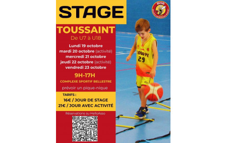 Stages de Toussaint